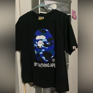 Black and Blue Graphic T-Shirt